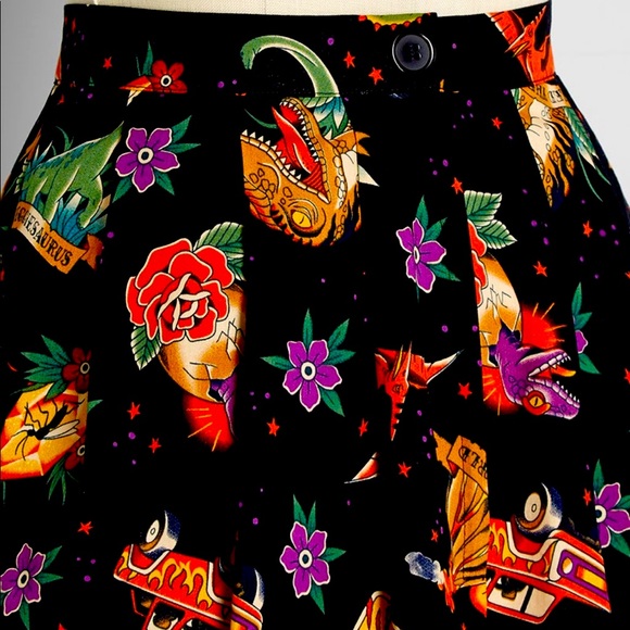 ModCloth,Dangerfield tattoo inspired skirt - Picture 3 of 10